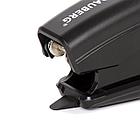 Степлер №24/6, 26/6 BRAUBERG "Black Jack", до 20 листов, антистеплер, черный, 227764, фото 6