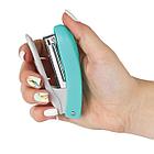 Степлер №10 BRAUBERG "Original", до 12 листов, с антистеплером, бирюзовый, 227765, фото 7