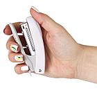 Степлер №10 BRAUBERG "Original", до 12 листов, с антистеплером, белый, 227769, фото 7