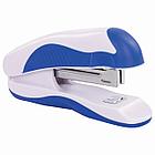 Степлер №10 BRAUBERG "JET PRO", до 12 листов, эргономичный, бело-синий, 228582, фото 6