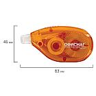 Корректирующая лента ОФИСМАГ, 5 мм х 8 м, корпус оранжевый, блистер, 226812, фото 6