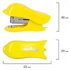 Степлер №24/6, 26/6 МИНИ ЮНЛАНДИЯ "Дельфин", до 20 листов + скобы 24/6 1000 шт., ассорти, блистер, 228597, фото 5