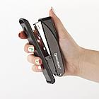 Степлер №24/6, 26/6 металлический BRAUBERG "Office", до 30 листов, черный, 228611, фото 6