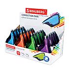 Корректирующая лента BRAUBERG ULTRA COLOR, 5 мм х 8 м, корпус ассорти, дисплей, 229065, фото 3