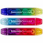 Корректирующая лента двусторонняя 5 мм x 10 м, КОМПЛЕКТ 3 штуки, BRAUBERG "Grade", блистер, 271942, фото 2