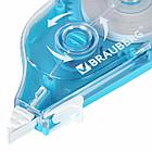 Корректирующая лента BRAUBERG MAXI PLUS, 5 мм х 25 м, механизм перемотки, корпус голубой, блистер, 272500, фото 6