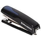 Степлер №10 BRAUBERG "Extra", до 20 листов, антистеплер, черно-синий, 229078, фото 5