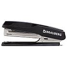 Степлер №10 BRAUBERG "Extra", до 20 листов, антистеплер, черно-синий, 229078, фото 6