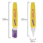 Ручка-корректор ЮНЛАНДИЯ, 9 мл, металлический наконечник, 228432, фото 8