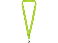 Ланъярд из RPET с карабином, зеленое яблоко