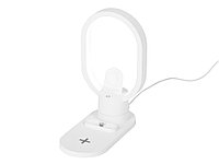 Беспроводная зарядная станция 4-в-1 Portal c лампой, 15 Вт, белый