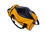 Сумка спортивная TORBER MOBI, желтая, полиэстер 900D с PU покрытием, 45 х 25 х 25 см, фото 4