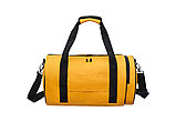 Сумка спортивная TORBER MOBI, желтая, полиэстер 900D с PU покрытием, 45 х 25 х 25 см, фото 6