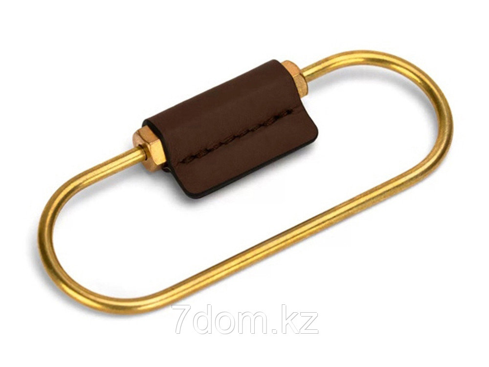 Карабин для ключей Тоне, коричневый, фото 1