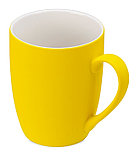 Подарочный набор с блокнотом С2, металлической ручкой и кружкой, желтый, фото 7