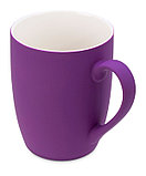 Подарочный набор с блокнотом С2, пластиковой ручкой и кружкой, фиолетовый, фото 7