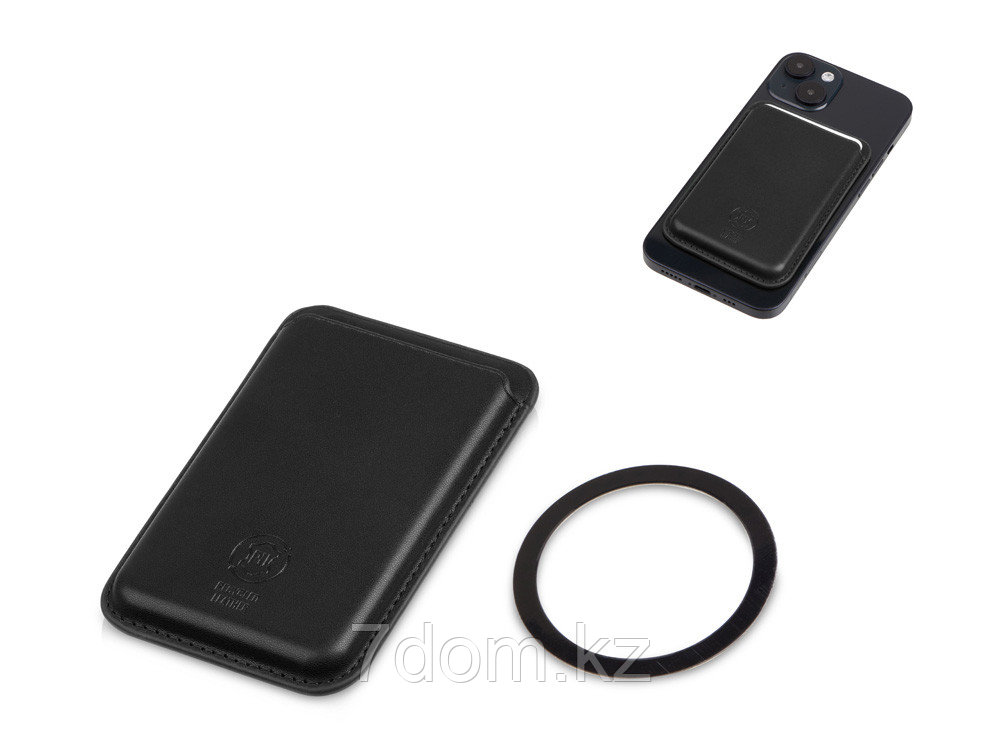 Магнитный картхолдер Cairo, черный, фото 1