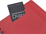 Ежедневник недатированный на гребне А5 Pragmatic, красный, фото 4