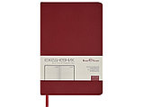 Ежедневник А5 Megapolis Color soft-touch, бордовый, фото 2