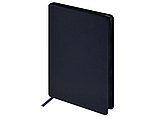 Ежедневник А5 Megapolis Color soft-touch, темно-синий navy, фото 4