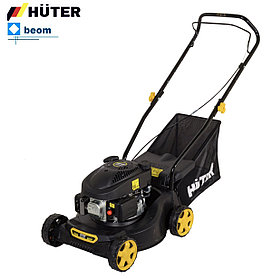 Газонокосилка бензиновая Huter GLM-420LT ( 4 л.с. | Высота ср 30-70мм | Ширина ср  420мм | Объем 45 л | Ткань)