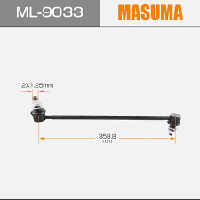Стойка стабилизатора Masuma ML-9033 для Lexus, Toyota Высокое качество и надежность