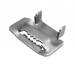 Замок бандажный (Бугель с зубьями) оцинкованный Б-20