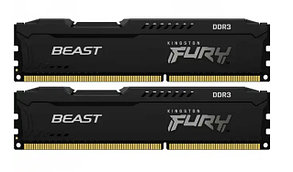 Модуль памяти Kingston Fury Beast Black KF316C10BB/8 DDR3 8GB 1600MHz