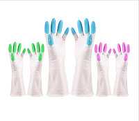 Перчатки гелевые с кружевами