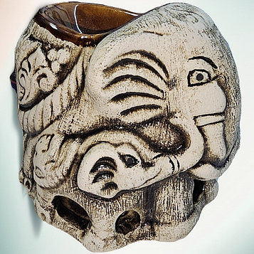 Аромалампа Слон индийский со слонятами