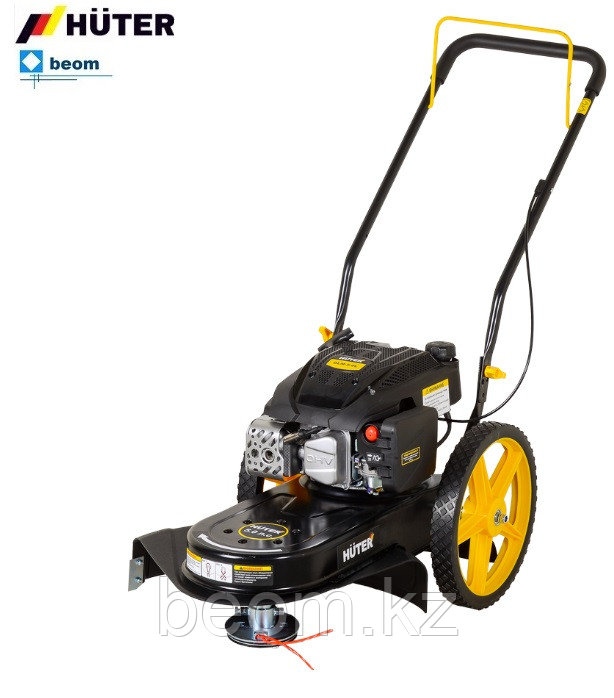 Лесочная газонокосилка HUTER GLM-5.0 L ( 5 л.с.| Высота ср 40-95мм | Ширина ср 560мм | Нейлоновой леска, 4мм )