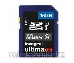 Карта памяти Integral 16GB 80MB/s UltimaPro SDXC, фото 1