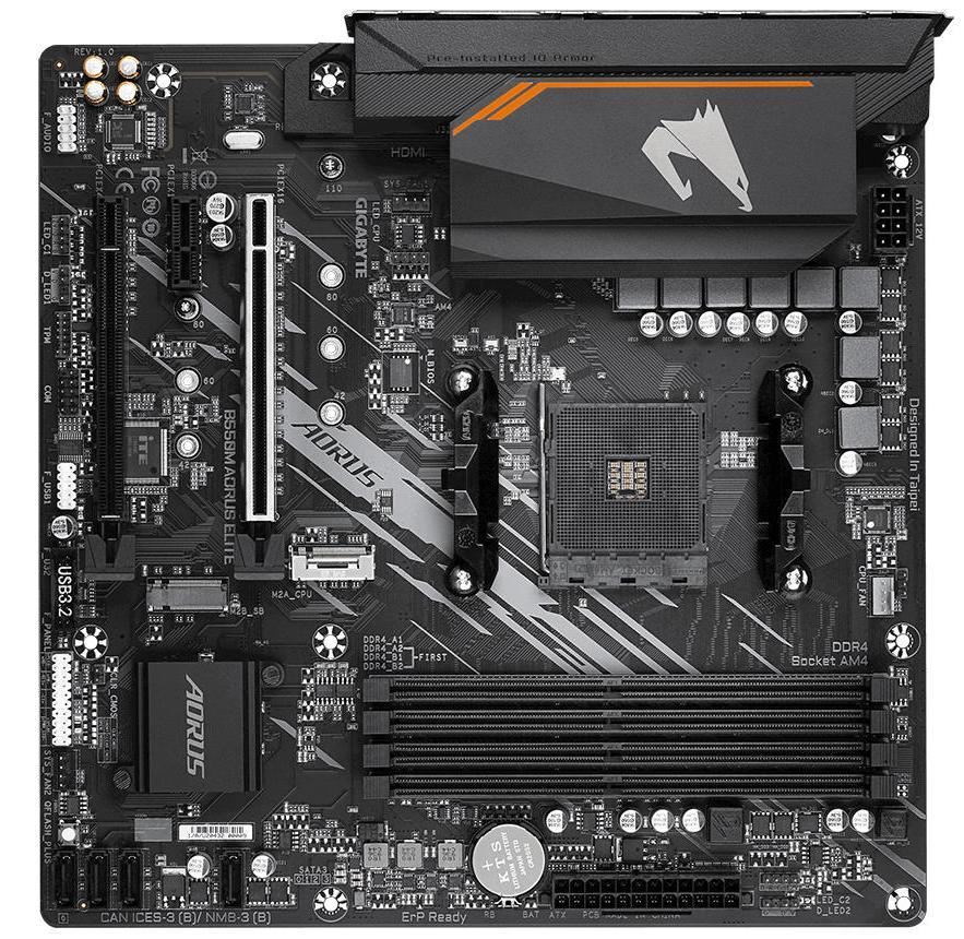 Материнская плата Gigabyte B550M AORUS ELITE