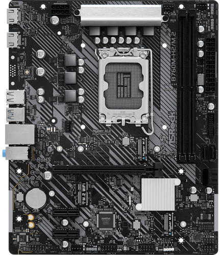 Материнская плата ASRock B760M-H2/M.2, фото 1