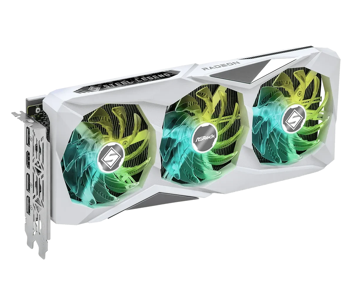 Видеокарта ASRock Radeon RX7700XT PG 12GO, фото 1