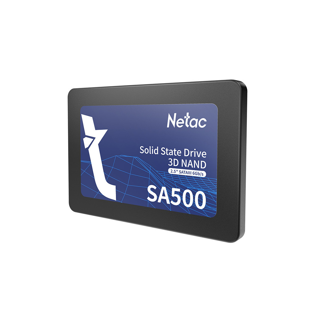 Твердотельный накопитель SSD Netac NT01SA500-512-S3X 512GB SATA, фото 1