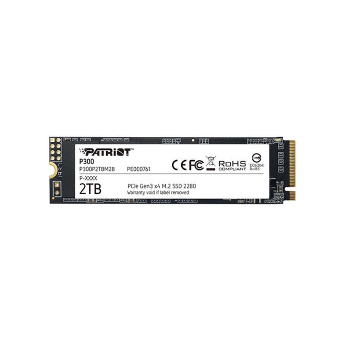 Твердотельный накопитель SSD Patriot Memory P300 P300P2TBM28 2000GB M.2, фото 1