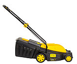 Газонокосилка электрическая HUTER ELM-2000P ( 2000Вт | Выс ср 15-50 мм | Шир ср 430 мм | Объем 45 л | Пластик), фото 2