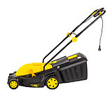 Газонокосилка электрическая HUTER ELM-2000P ( 2000Вт | Выс ср 15-50 мм | Шир ср 430 мм | Объем 45 л | Пластик), фото 4