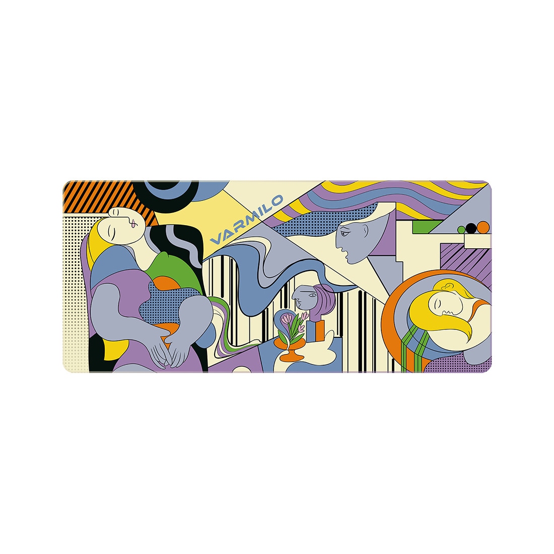 Коврик для компьютерной мыши Varmilo Picasso Blue Period XL ZDB079-01 2-024472