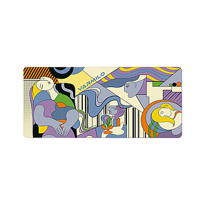 Коврик для компьютерной мыши Varmilo Picasso Blue Period XL ZDB079-01 2-024472, фото 1