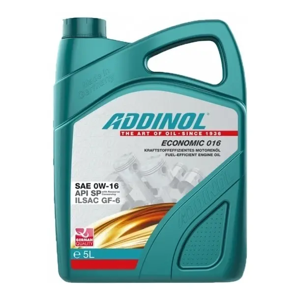 ADDINOL ECONOMIC 016 SAE 0W-16 5L