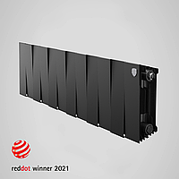 Радиатор биметаллический Pianoforte 200/100 Royal Thermo черный (РОССИЯ)