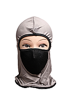 Подшлемник летний трикотажный серый