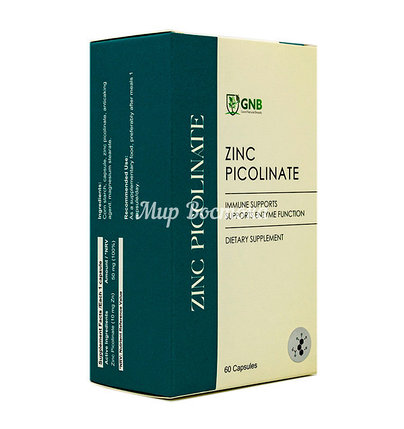 GNB Zinc Picolinate - Цинк в форме пиколината для здоровья и красоты (60 капсул), фото 1
