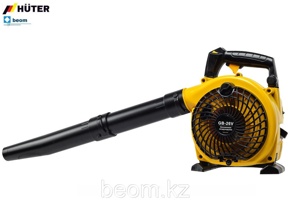 Воздуходувка бензиновая GB-26V HUTER ( 750 Вт | Вес, 7.4 кг | см³ 26 | м³/ч 710 | Ручной стартер | Нож | 40 л)