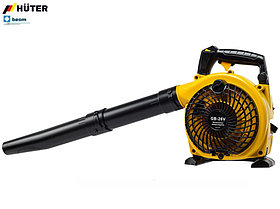 Воздуходувка бензиновая GB-26V HUTER ( 750 Вт | Вес, 7.4 кг | см³ 26 | м³/ч 710 | Ручной стартер | Нож | 40 л)