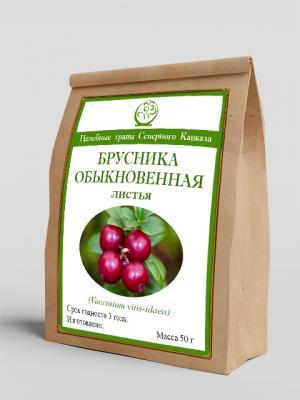 Брусника обыкновенная (листья) 50 г, фото 1