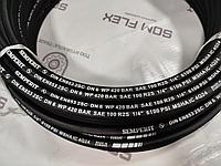 Рукав высокого давления SEMPERIT S DIN EN853 2SC DN 6 WP 420 BAR SAE 100 R2S 1/4 " 6100 PSI MSHA IC 4Q24