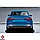 Диффузор заднего бампера на Audi A4 2020-по н.в стиль S4 (Черный цвет), фото 4